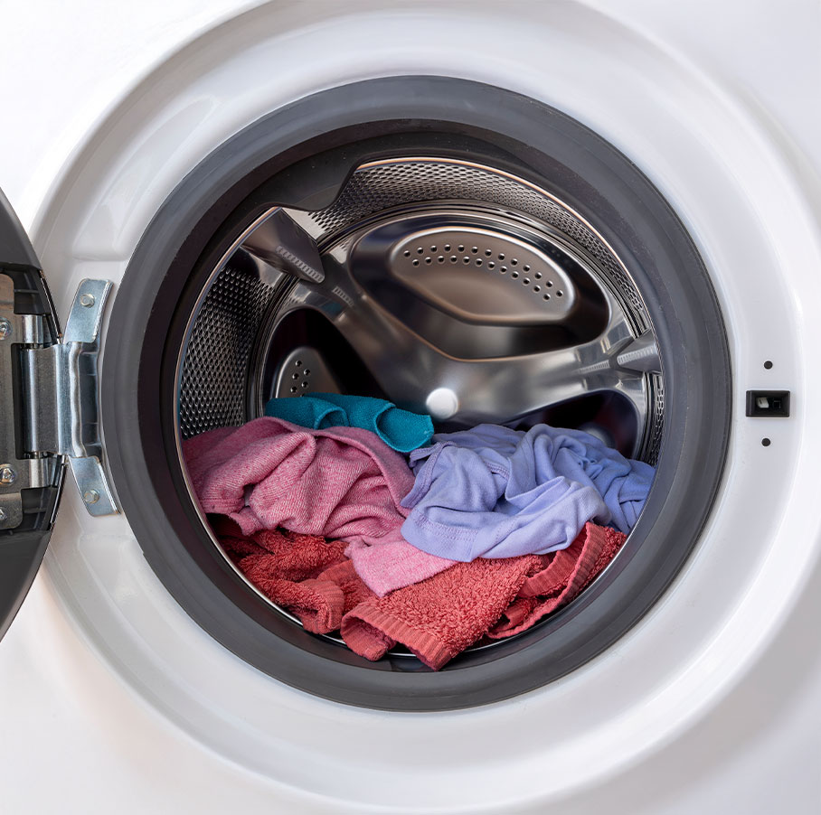 schimmelgeur verwijderen uit wasgoed