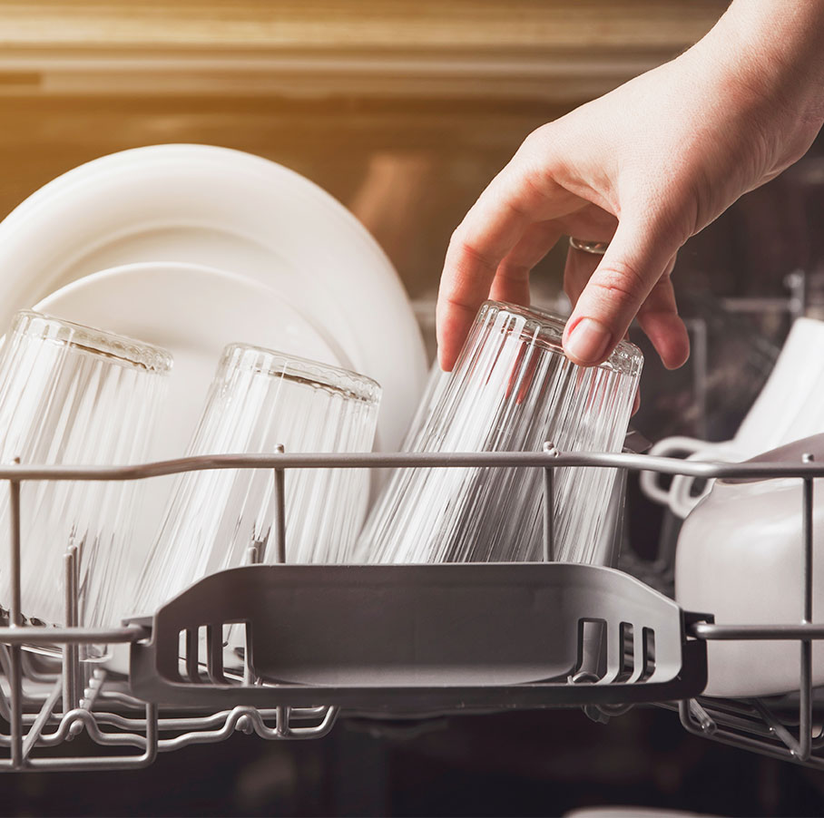 glansspoelmiddel van azijn