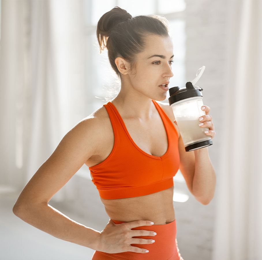 shakebeker reinigen met azijn